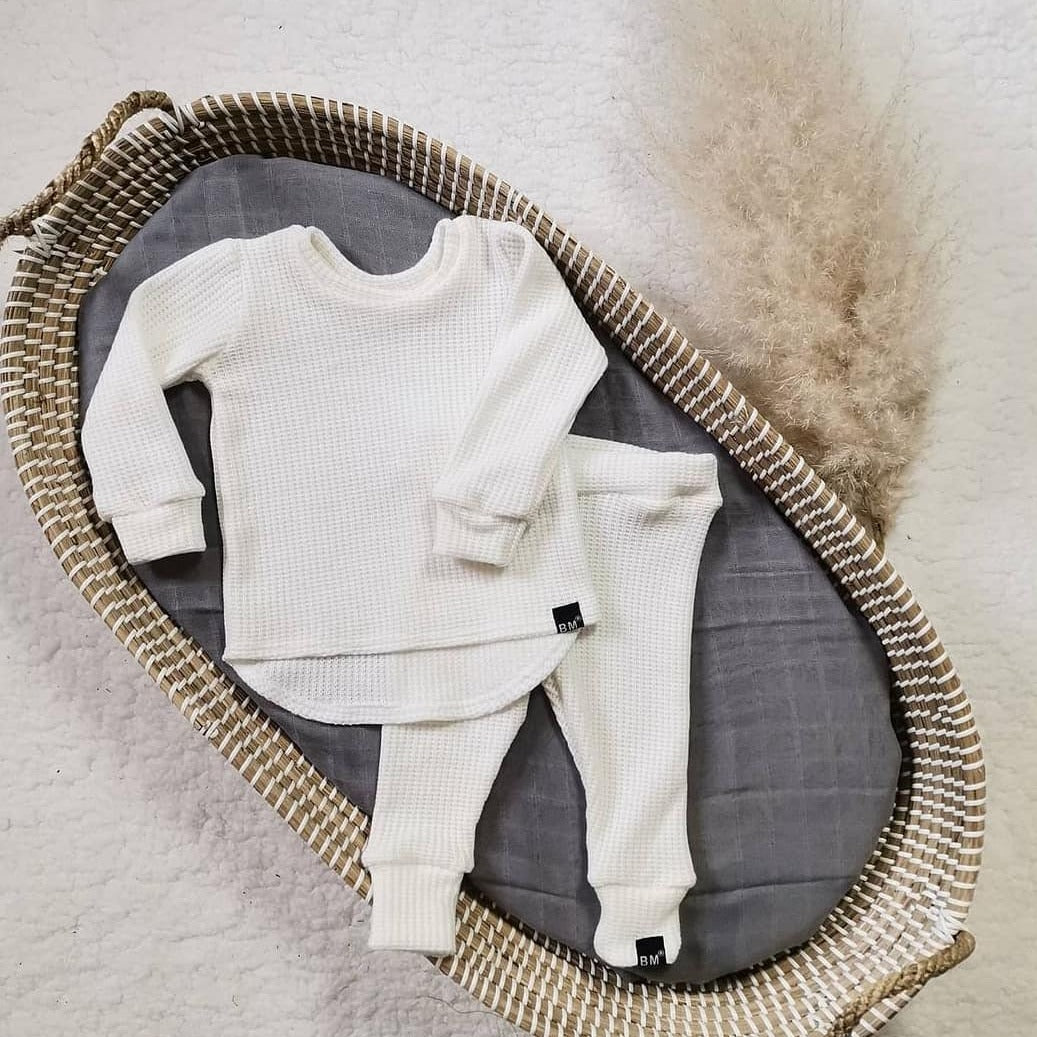 BM 2-delige set | Knit | Off White