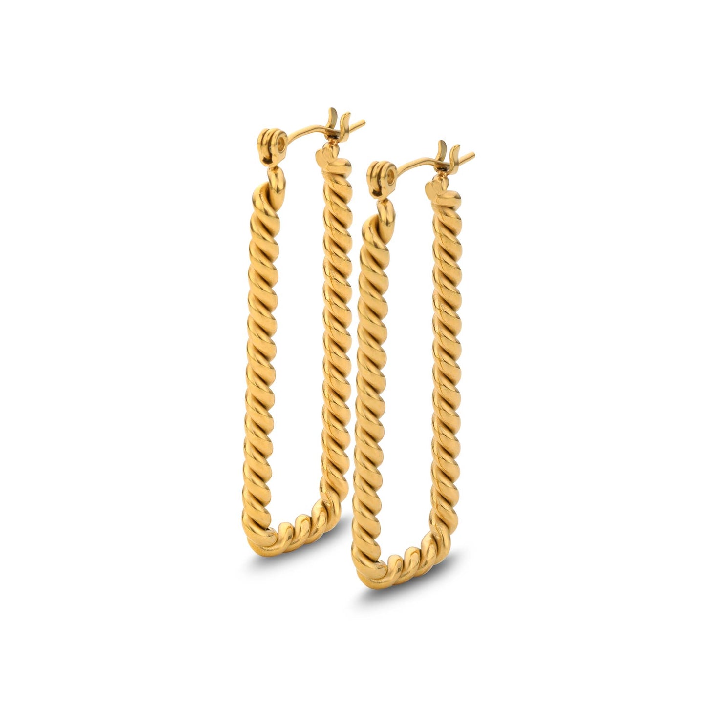 Oorbel | Rope Gold