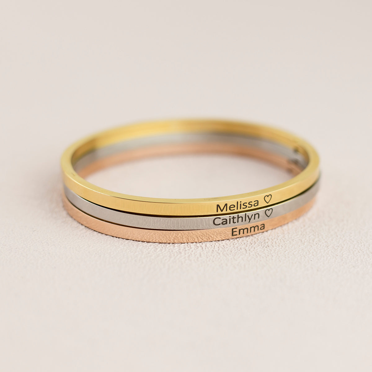 Naam Armband | Rosé Gold