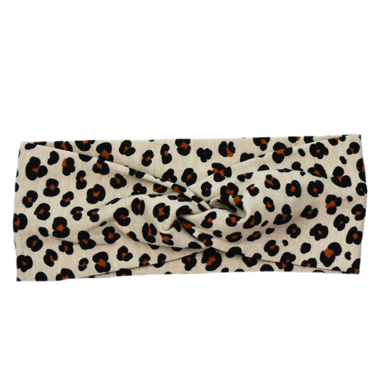 Twist Haarband | Mini Leopard | Handmade