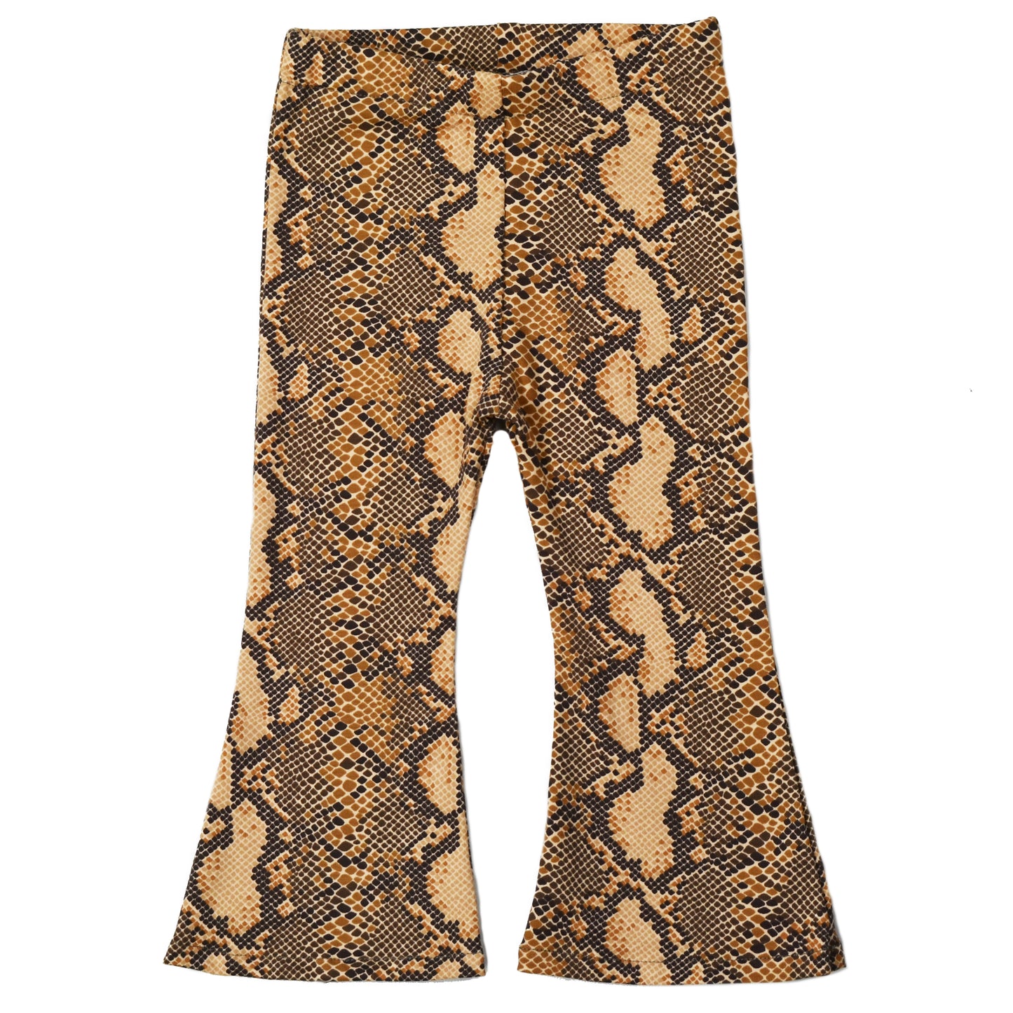 Flared Legging | Snake Print | Handmade