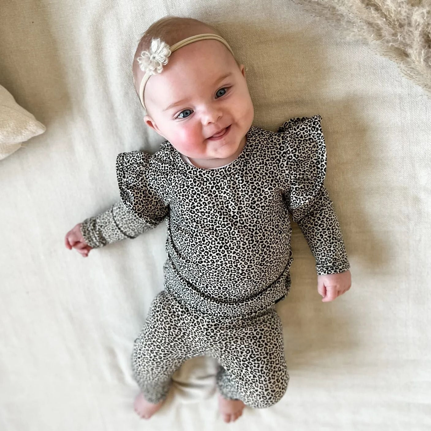 BM Shirt met Vleugels | Baby Leopard | Handmade