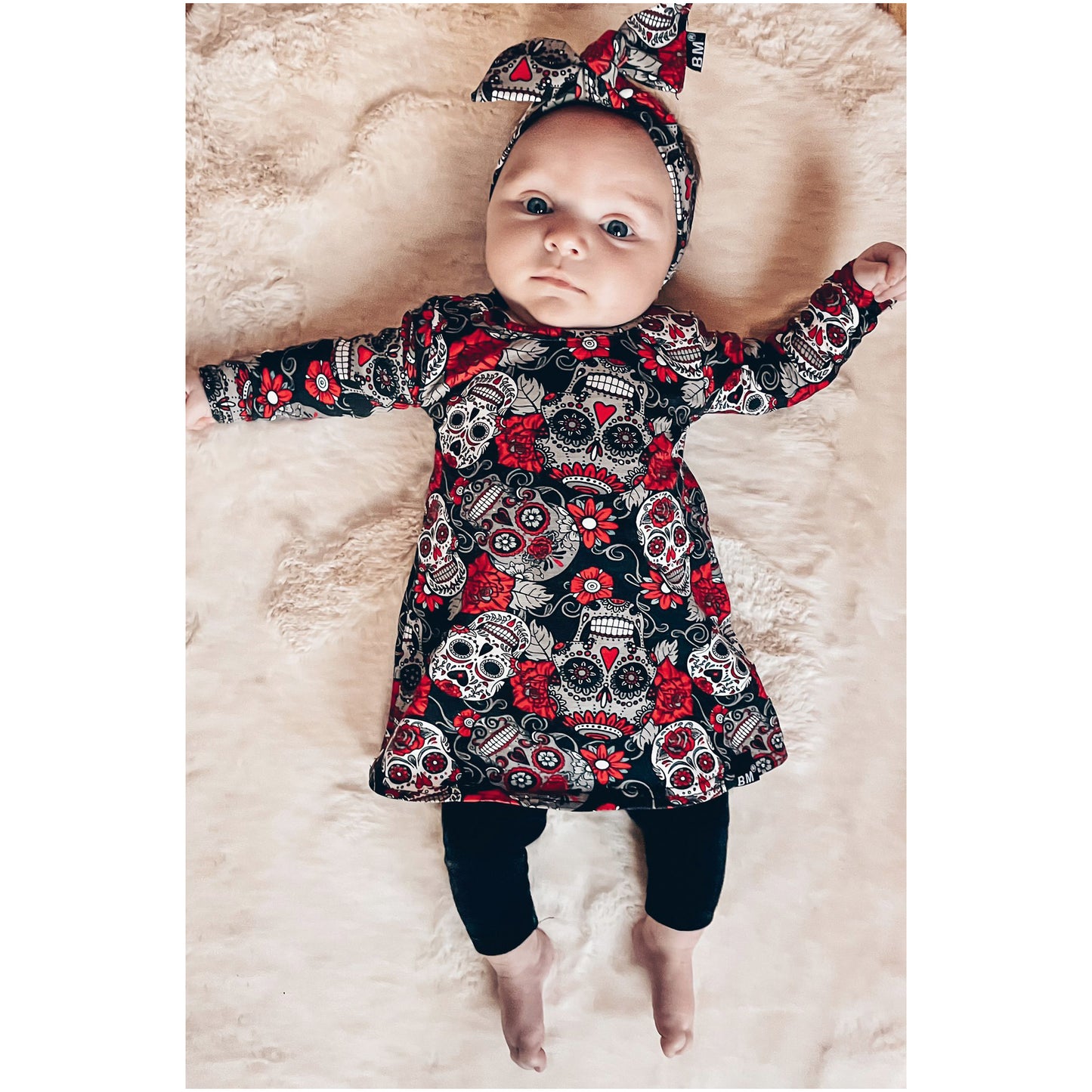 BM Jurkje | Skulls Red | Handmade