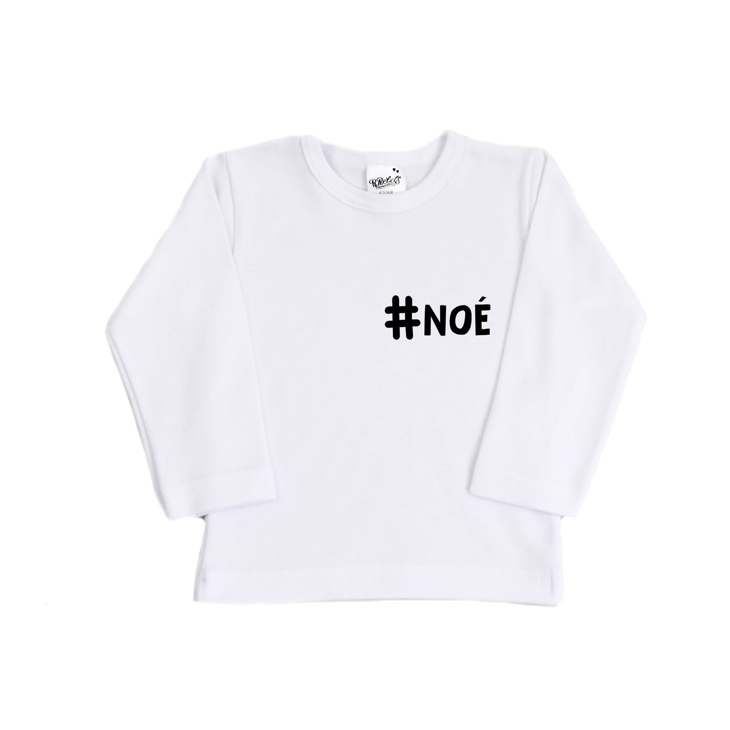 T-shirt | Hashtag (eigen tekst) | Kleurkeuze