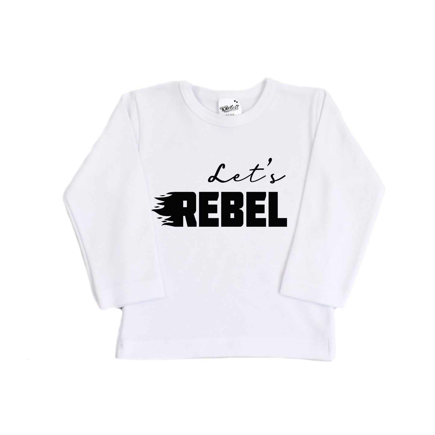T-shirt | Let's Rebel | Kleurkeuze