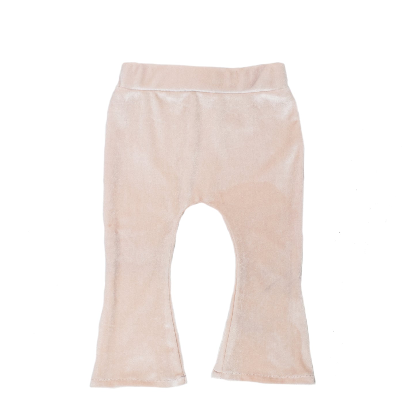 Flared Legging | Velvet Baby Rose | Handmade