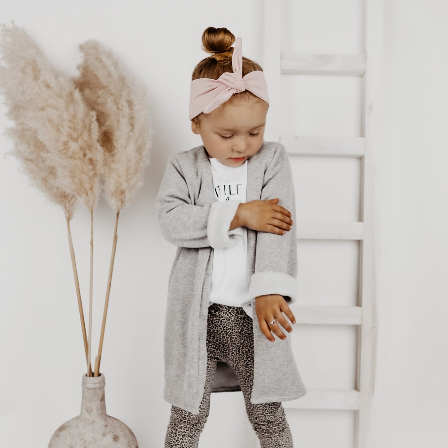 Lang Vest | Grey Melange | Handmade