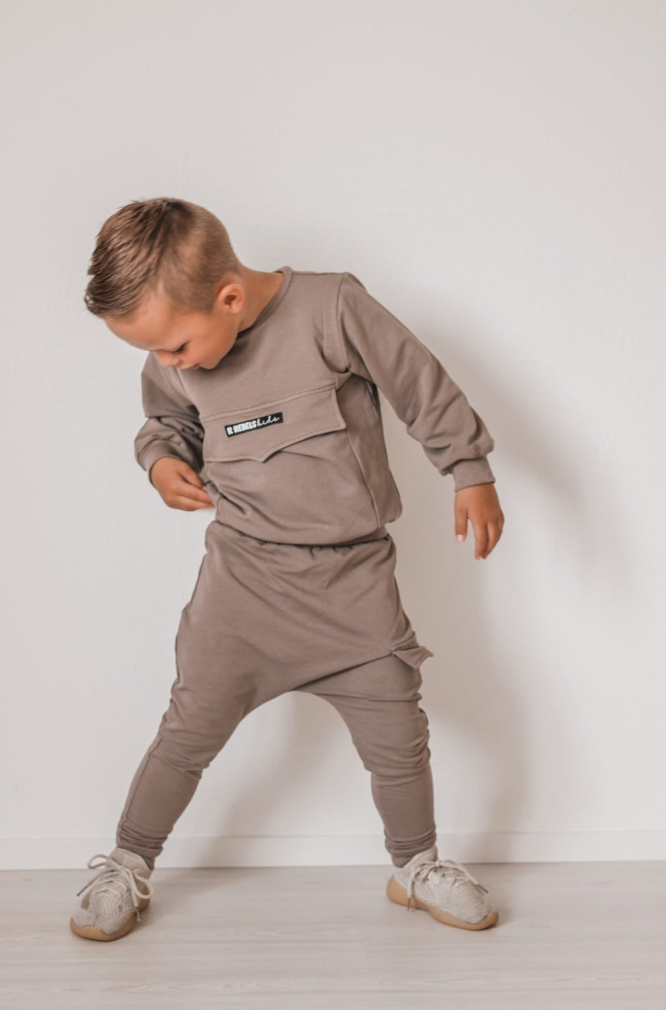 2-delige set | joggingpak Lev | Mokka