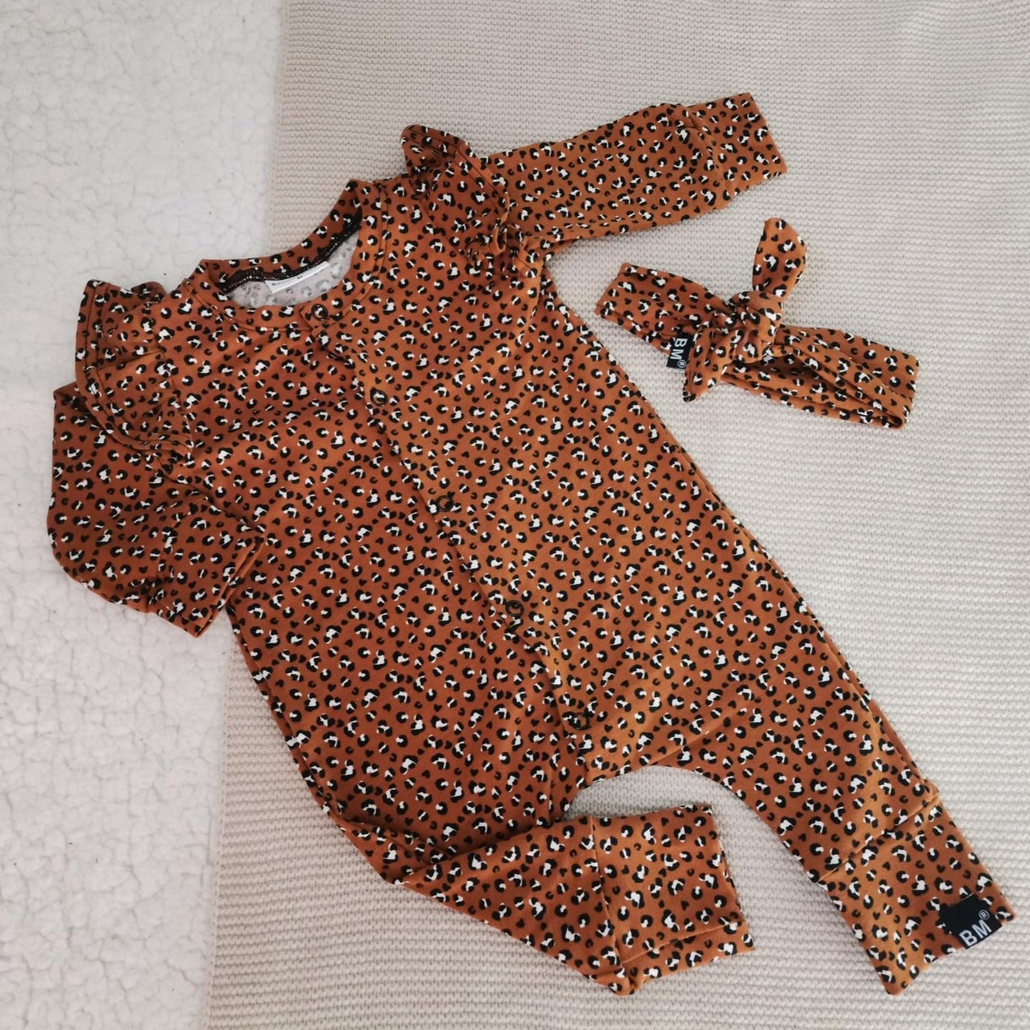 BM Boxpakje | Leopard Roest | Handmade