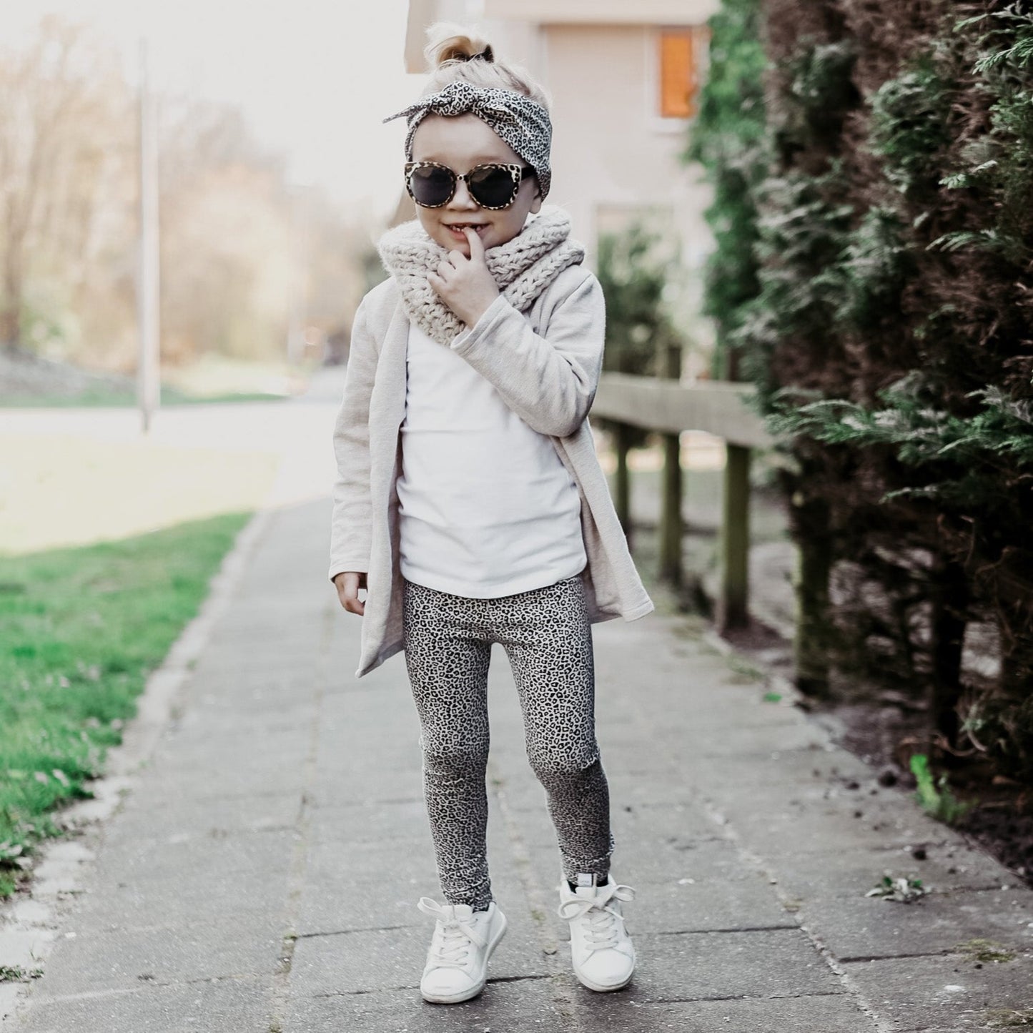 BM Legging | Baby Leopard | Handmade