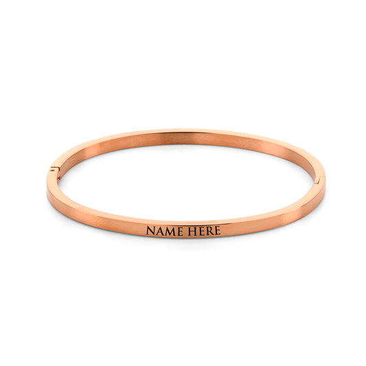 Naam Armband | Rosé Gold