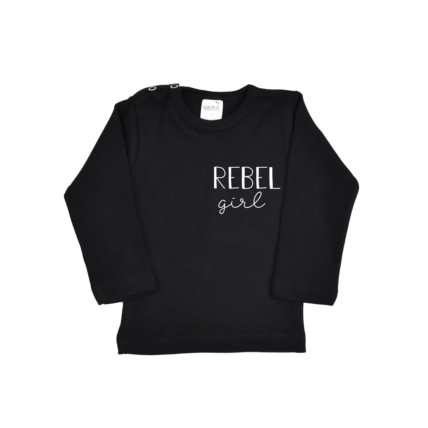 T-shirt | Rebel Girl | Kleurkeuze