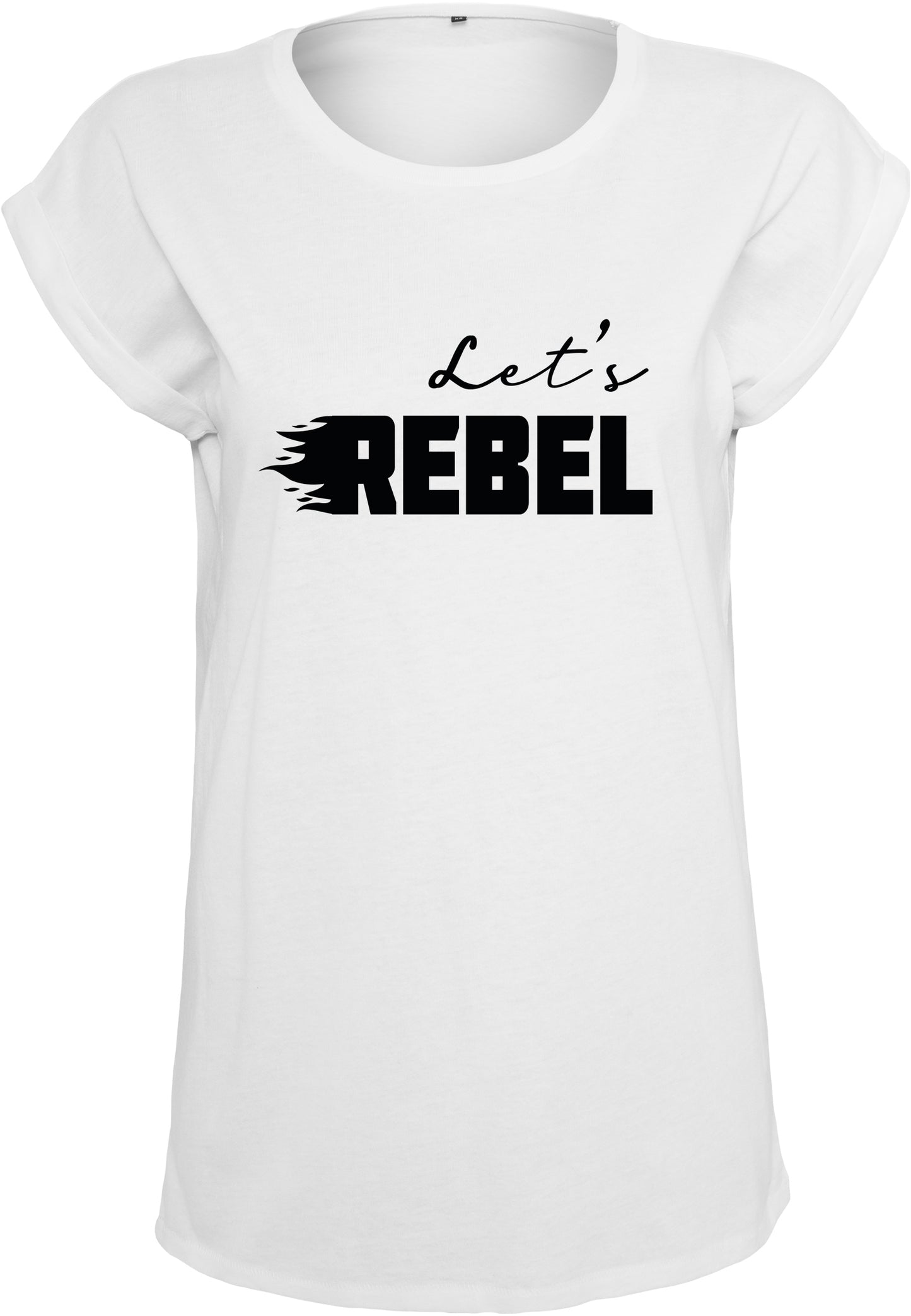 Dames shirt | Let's Rebel | Kleurkeuze
