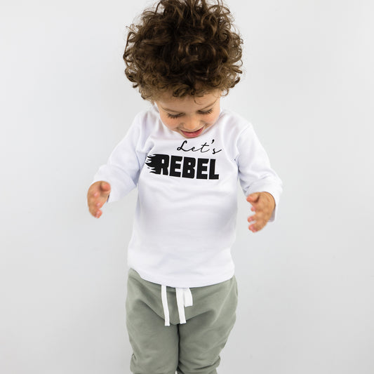 T-shirt | Let's Rebel | Kleurkeuze